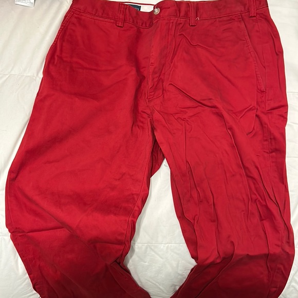 Red Ralph Lauren Polo Suffield Pant - Picture 1 of 2